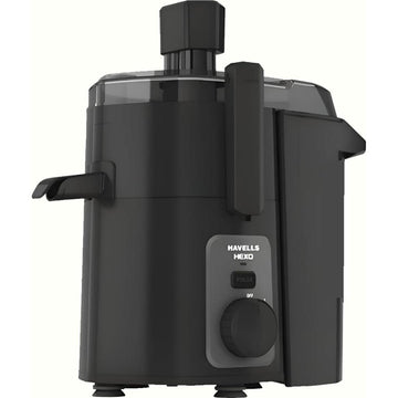 Havells 2 Jars GHFJMDHK095 HEXO 2 JAR 950 W JMG 21000 RPM Double Ball Bearing Copper Motor Metal Teeth Coupler & Jar Base IPolycarbonate Jar Juicer Mixer Grinder (Black)